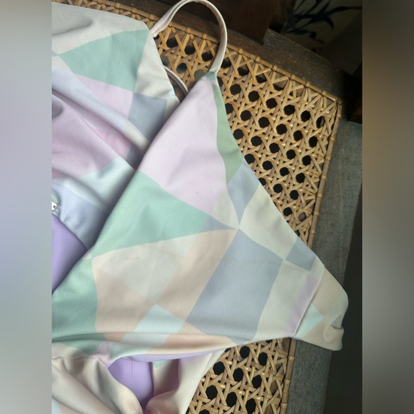 Mara Hoffman Twist Front Cutout One Piece - Picture 5 of 5